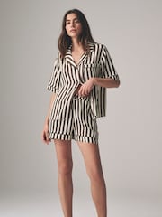 The Set 2 Pack Satin Short Pyjamas Set - صورة 3 من 14