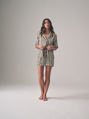 The Set 2 Pack Satin Short Pyjamas Set - صورة 4 من 14