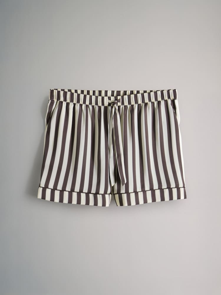 The Set Ensemble de 2 Pyjamas courts en Satin - Image 8 of 14