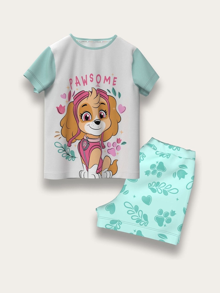 Пижама из 100% хлопка с шортами Brand Threads Paw Patrol - Изображение 1 из 2