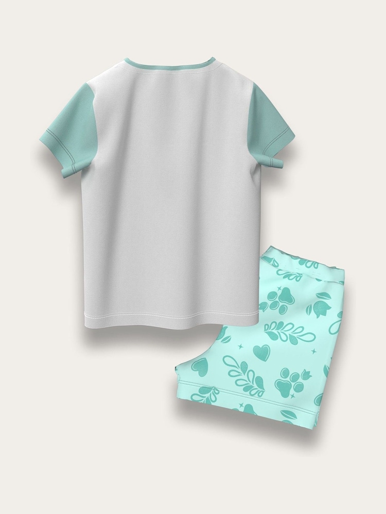 طقم بيجامة شورت قطن 100% بتصميم Paw Patrol من Brand Threads - صورة 4 من 4