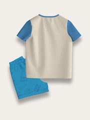 Brand Threads Grey/Black Hey Duggee Short 100% Cotton Pyjama Set - Image 2 of 2