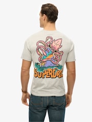 Superdry Grey Outdoor Narrative Loose T-Shirt - Image 2 of 6