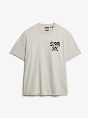 Superdry Grey Outdoor Narrative Loose T-Shirt - Image 5 of 6