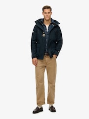 Superdry Blue Hooded Ultimate Embroidered Windbreaker - Image 4 of 5