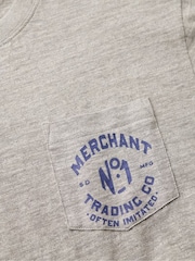 Superdry Grey The Merchant Store Graphic T-Shirt - Image 6 of 6
