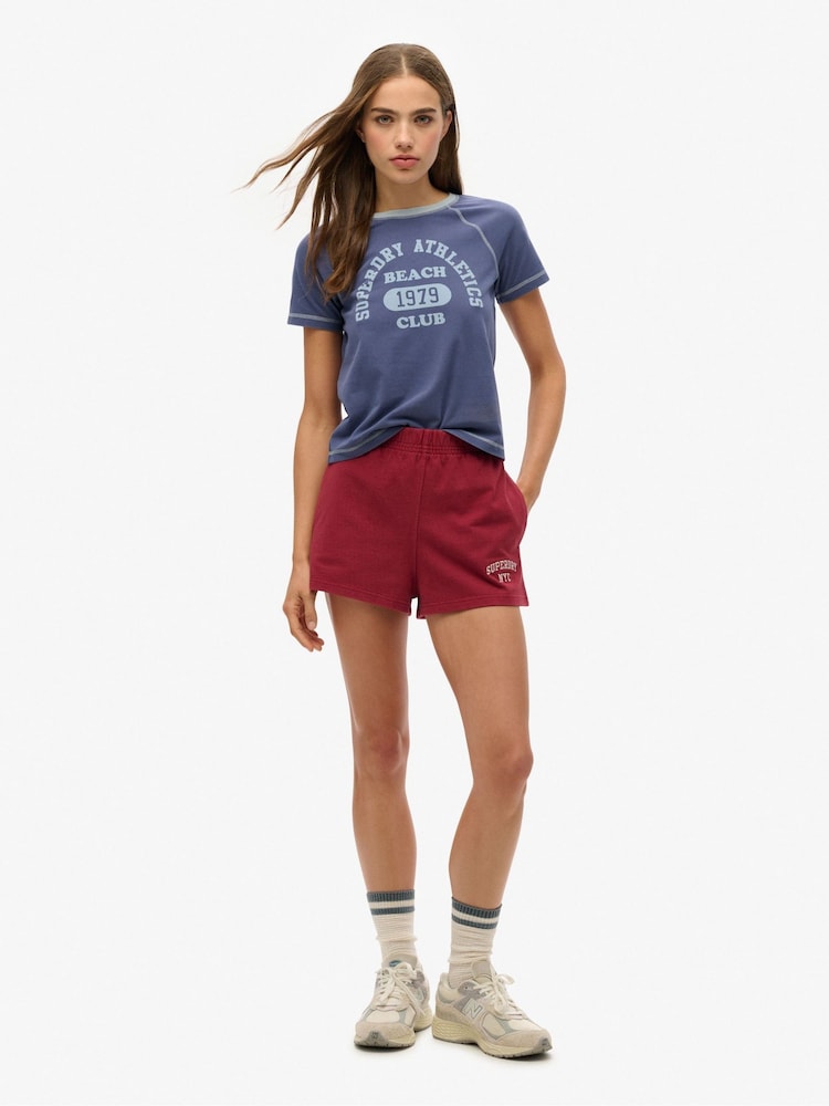 Superdry – Athletic – Raglan-T-Shirt mit Grafik - Image 3 of 4