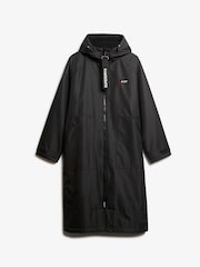 Superdry Dark Black Windbreaker Logo Changing Robe - Image 6 of 7