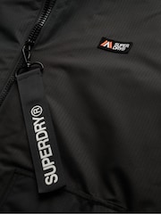 Superdry Dark Black Windbreaker Logo Changing Robe - Image 7 of 7