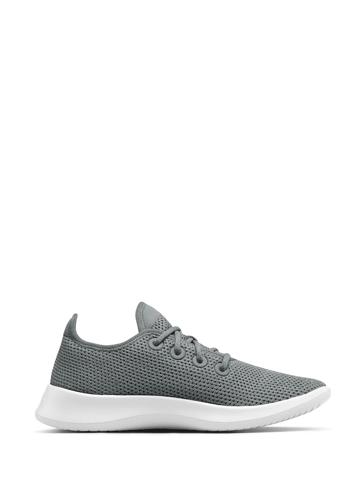 Allbirds Grey Mens Tree Runner Trainers - Image 2 of 6