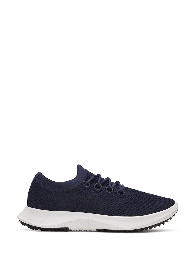 Allbirds Blue Dark Black Mens Tree Dasher 2 Trainers - Image 2 of 7