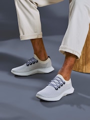 Allbirds Blue Black Mens Tree Dasher 2 Trainers - Image 1 of 7