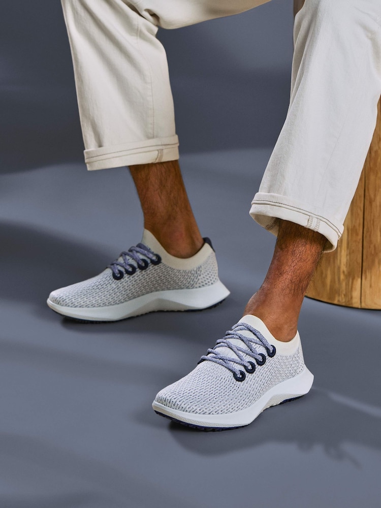 Allbirds Blue Black Mens Tree Dasher 2 Trainers - Image 1 of 7