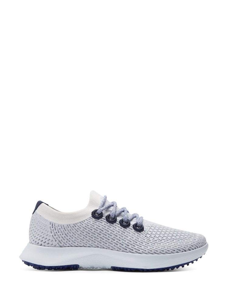 Allbirds Blue Black Mens Tree Dasher 2 Trainers - Image 2 of 7