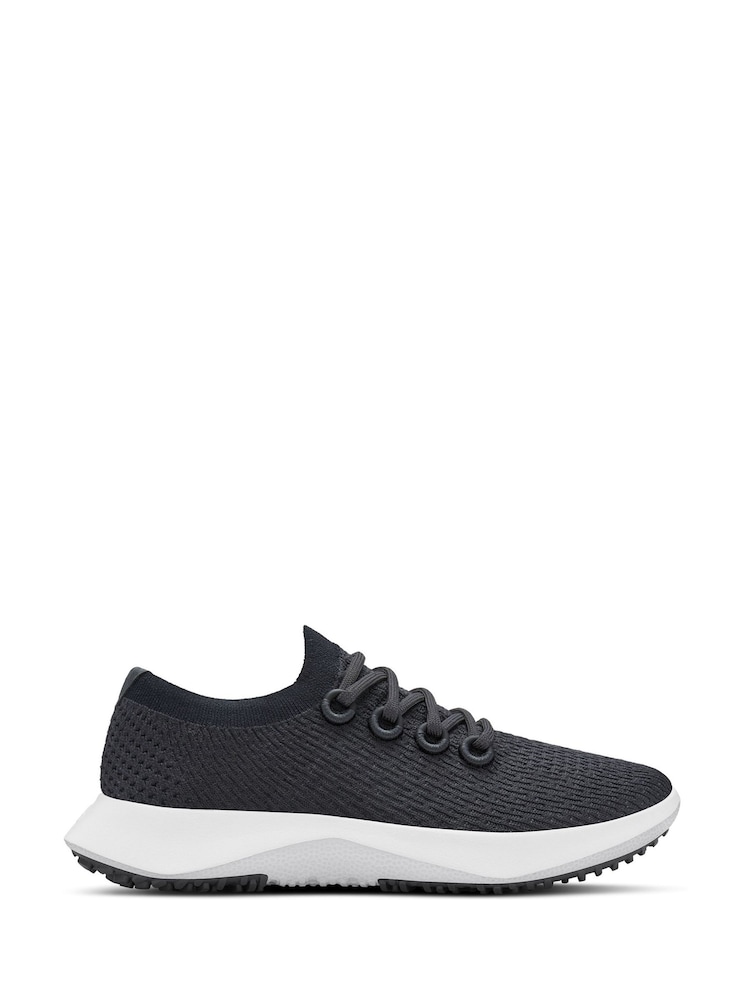 Allbirds Black Grey Black Mens Tree Dasher 2 Trainers - Image 1 of 5