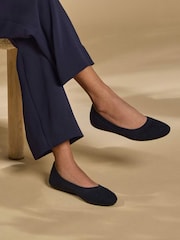 Allbirds Black Black Womens Tree Breezer Ballerina Shoes - Image 1 of 7