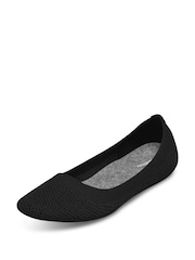 Allbirds Black Black Womens Tree Breezer Ballerina Shoes - Image 3 of 7
