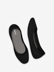 Allbirds Black Black Womens Tree Breezer Ballerina Shoes - Image 6 of 7