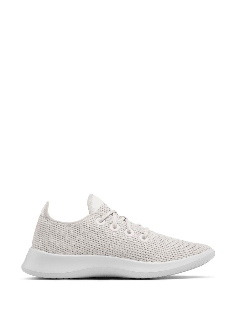 Allbirds White Womens Tree Runner Trainers - Image 2 of 5