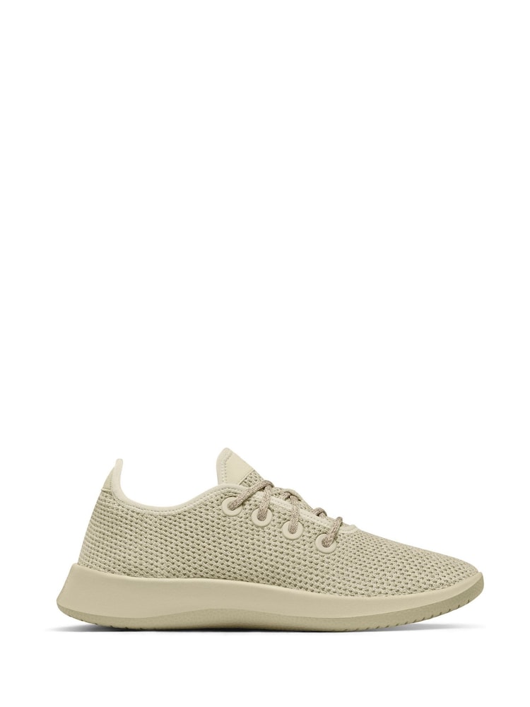 Allbirds Natural Womens Tree Runner Trainers - Image 1 of 5