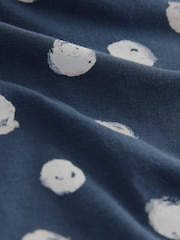 Navy Spot Maternity Long Sleeve Pyjamas - Image 9 of 9