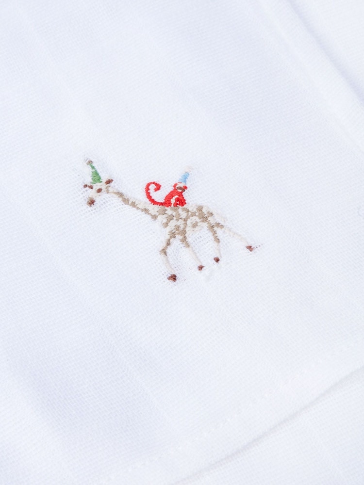 The White Company organskega bombaža Party Animals Muslins 2 Pack - Slika 3 iz 3