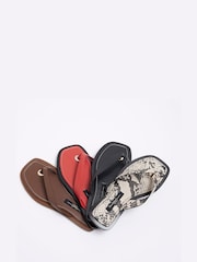 River Island Cream Leather Toe Thong Flat Sandals - Image 6 of 6