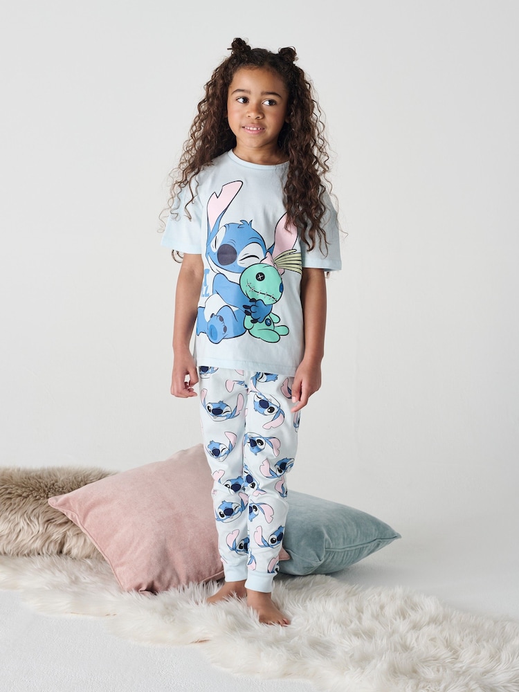 طقم بيجامة قطن 100% بتصميم Stitch من Brand Threads - صورة 2 من 8 طقم بيجامة قطن 100% بتصميم Stitch من Brand Threads - صورة 2 من 8