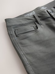 Grey Charcoal Skinny Fit Comfort Stretch Jeans - Image 10 of 11