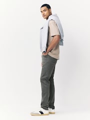 Grey Charcoal Skinny Fit Comfort Stretch Jeans - Image 3 of 11