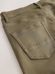 Коричневый - Стретчевые джинсы для комфорта - Изображение 10 10