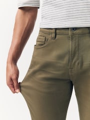 Mushroom Brown Skinny Fit Comfort Stretch Jeans - Image 4 of 9
