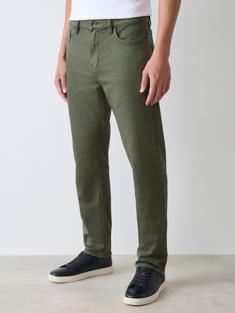 Green Slim Fit Comfort Stretch Jeans - Image 1 of 11 Green Slim Fit Comfort Stretch Jeans - Image 1 of 11