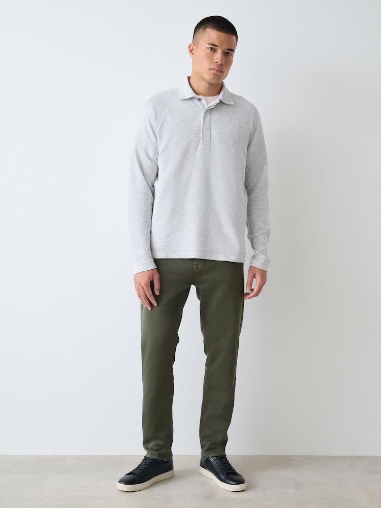 Green Slim Fit Comfort Stretch Jeans - Image 2 of 11 Green Slim Fit Comfort Stretch Jeans - Image 2 of 11