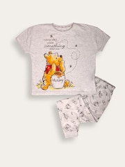 طقم من بيجامة بتصميم شخصية Winnie The Pooh من Brand Threads - صورة 1 من 3