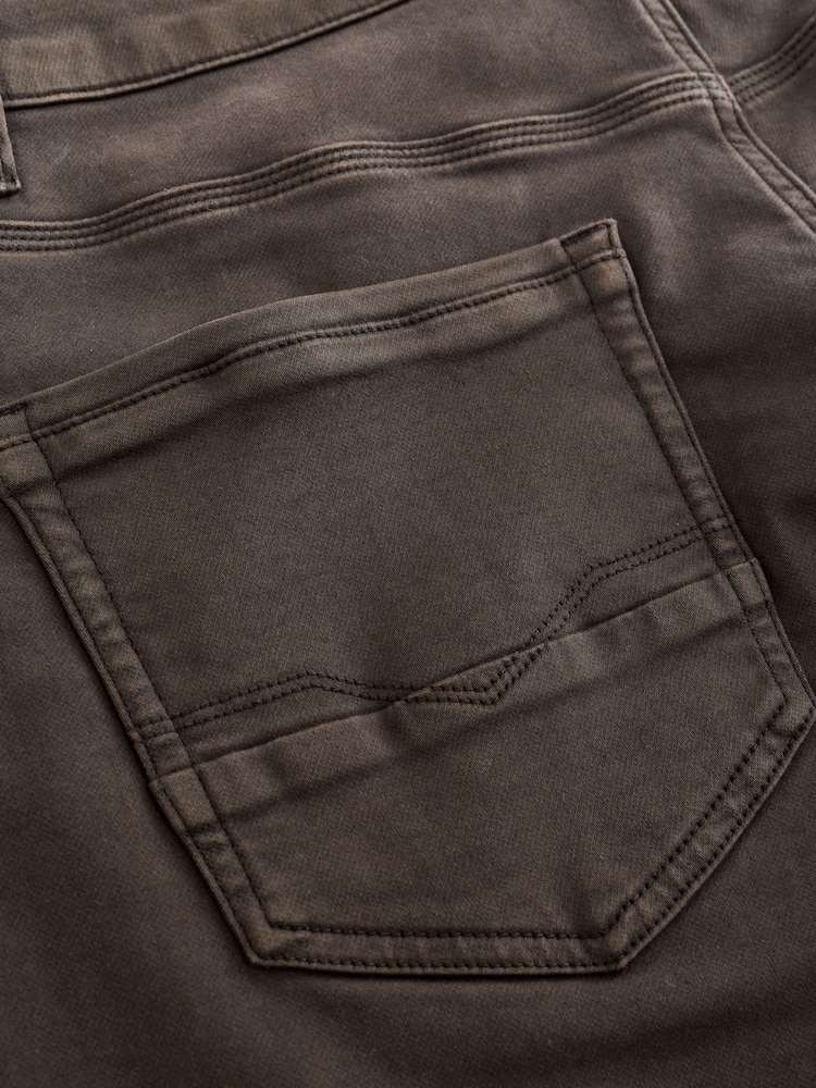 Brown Slim Fit Comfort Stretch Jeans - Image 11 of 11 Brown Slim Fit Comfort Stretch Jeans - Image 11 of 11