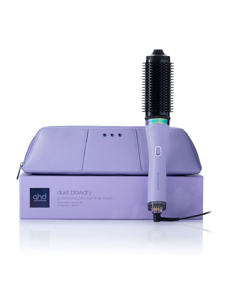 ghd Duet Blowdry Limited Edition Hair Dryer Brush in Galactic Lilac - Image 1 of 5