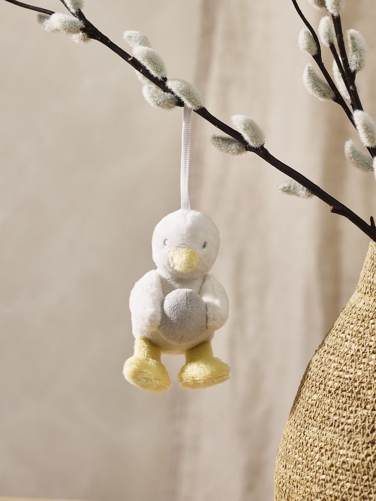 The White Company Mini Chick Easter Egg Dec White Ornament - Image 2 of 2
