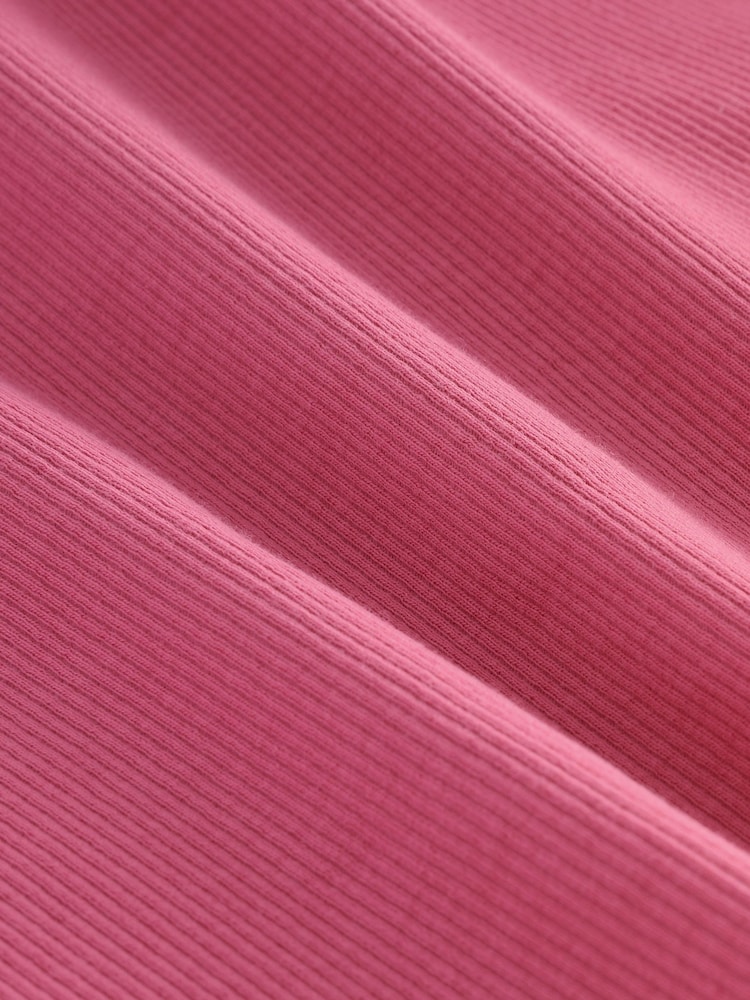Pink - Langärmlige, gerippte Oberteile im 3er-Pack (3—16 Jahre) - Bild 7 von 7