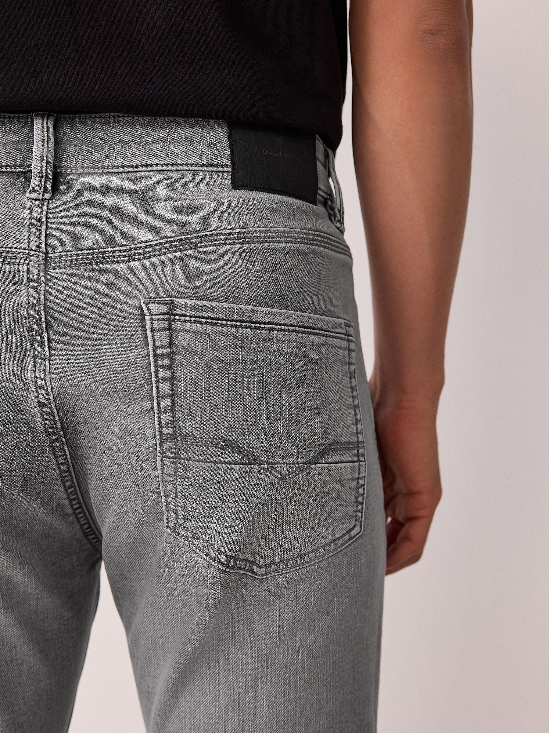Buy Grey Skinny Fit Comfort Stretch Jeans from Next USA