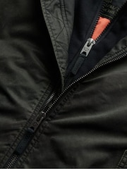 Superdry Green Military MA1 Bomber Jacket - Image 6 of 6
