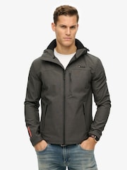 Superdry Grey Marl Ripstop Trekker Jacket - Image 1 of 5