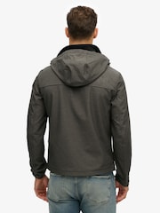 Superdry Grey Marl Ripstop Trekker Jacket - Image 2 of 5