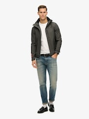 Superdry Grey Marl Ripstop Trekker Jacket - Image 4 of 5