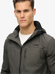 Superdry Grey Marl Ripstop Trekker Jacket - Image 5 of 5