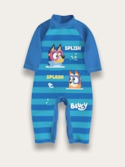 Brand Threads Blue Bluey Boys Swim Set - Image 1 of 5