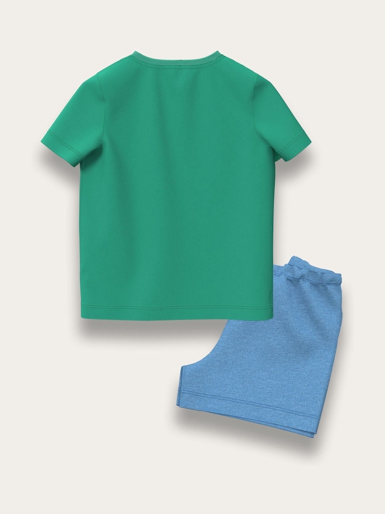 Brand Threads Green & Blue Paw Patrol 100% Cotton Top and Short Set - Image 5 of 5 Brand Threads Green & Blue Paw Patrol 100% Cotton Top and Short Set - Image 5 of 5