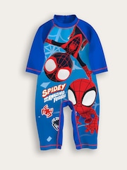 Brand Threads Blue Spidey and His Amazing Friends Swim set - Image 1 of 6