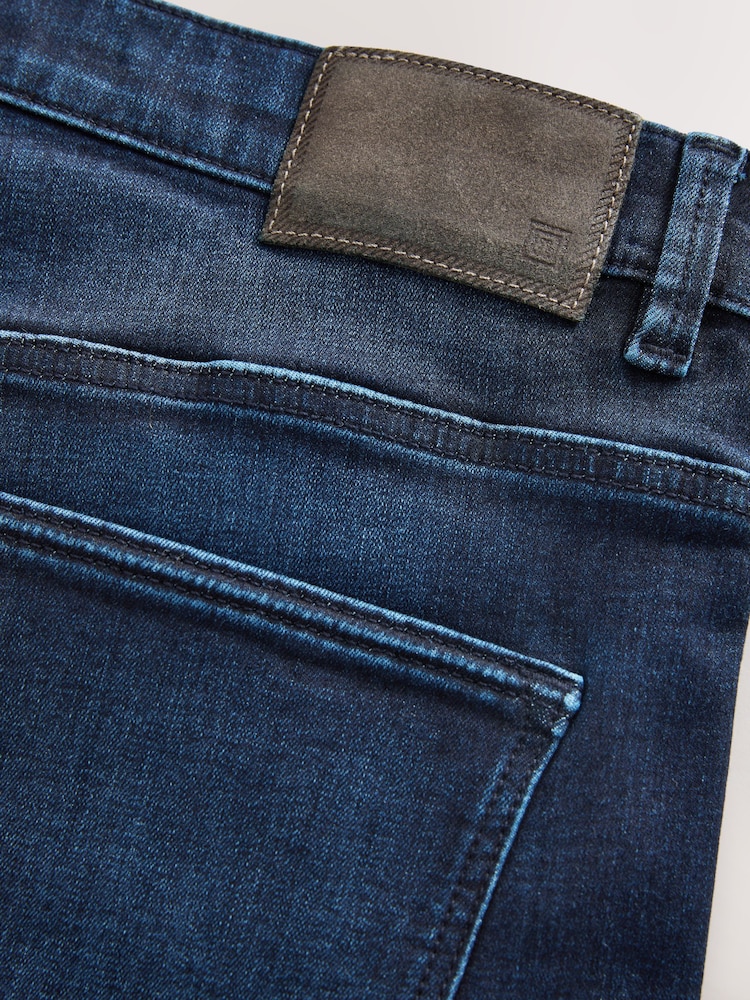 Blue Slim Fit Signature Ultra Soft Touch Denim Jeans - Image 11 of 11 Blue Slim Fit Signature Ultra Soft Touch Denim Jeans - Image 11 of 11