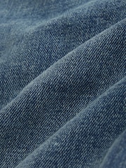 Blue Straight Fit Signature Brushed Cosy Denim Jeans With Wool - Image 6 of 9